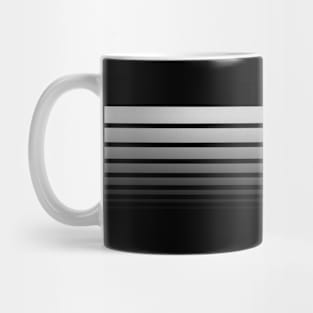 minimalist faded stripes Mug